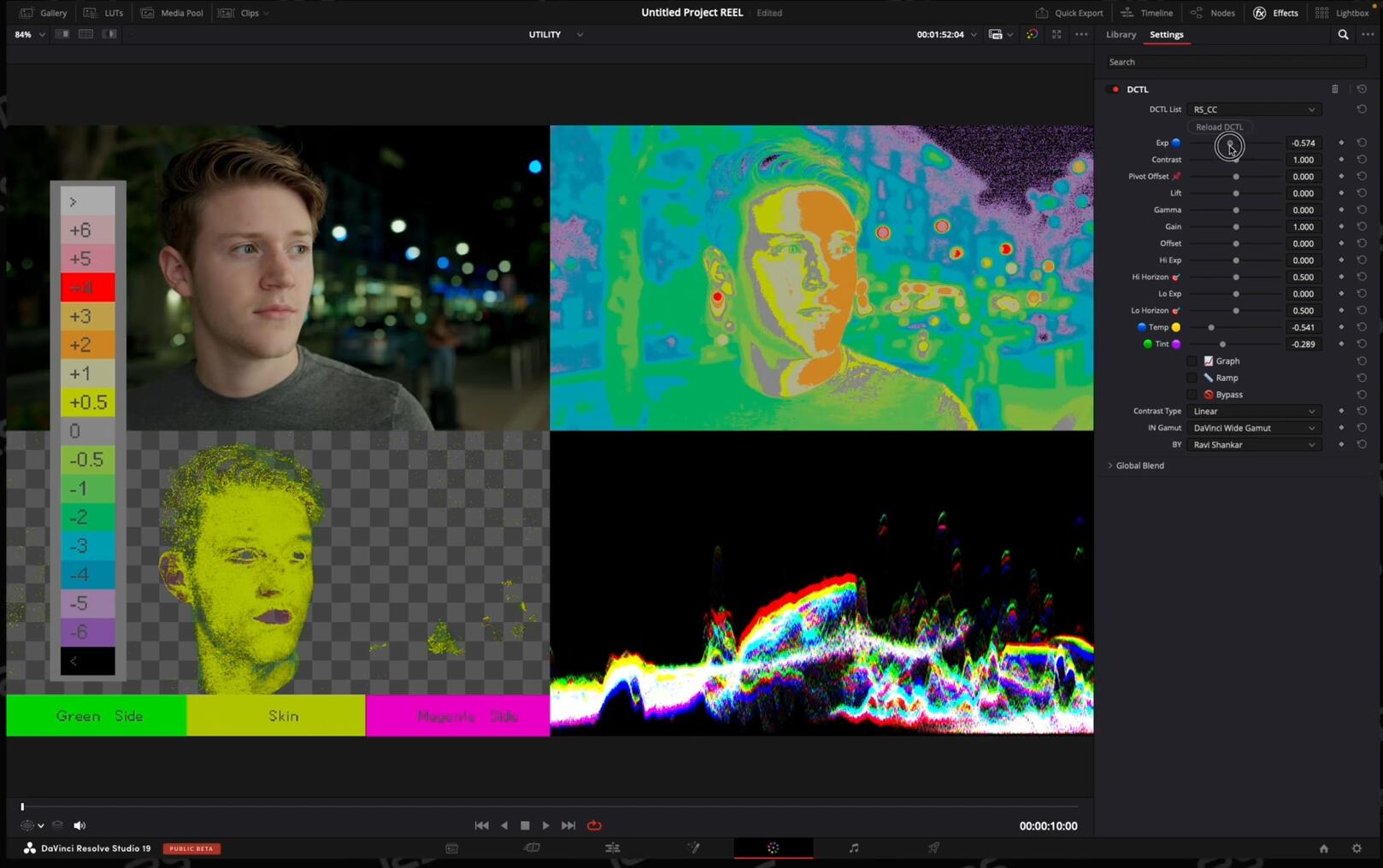 达芬奇插件:完美的肤色范围对比度曝光达芬奇DCTL插件 Ravi Shankar - RS UTILITY DCTL Pro 插件预设 第4张-素材湾丨精选海外优质设计素材资源 达芬奇插件:完美的肤色范围对比度曝光达芬奇DCTL插件 Ravi Shankar - RS UTILITY DCTL Pro 插件预设 sucaiwan.com