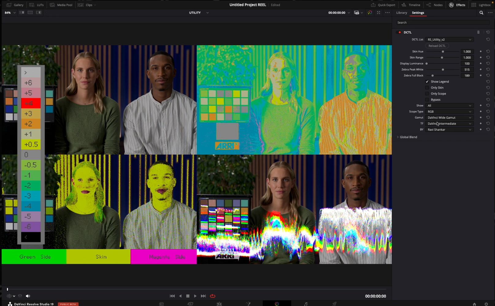 达芬奇插件:完美的肤色范围对比度曝光达芬奇DCTL插件 Ravi Shankar - RS UTILITY DCTL Pro 插件预设 第5张-素材湾丨精选海外优质设计素材资源 达芬奇插件:完美的肤色范围对比度曝光达芬奇DCTL插件 Ravi Shankar - RS UTILITY DCTL Pro 插件预设 sucaiwan.com