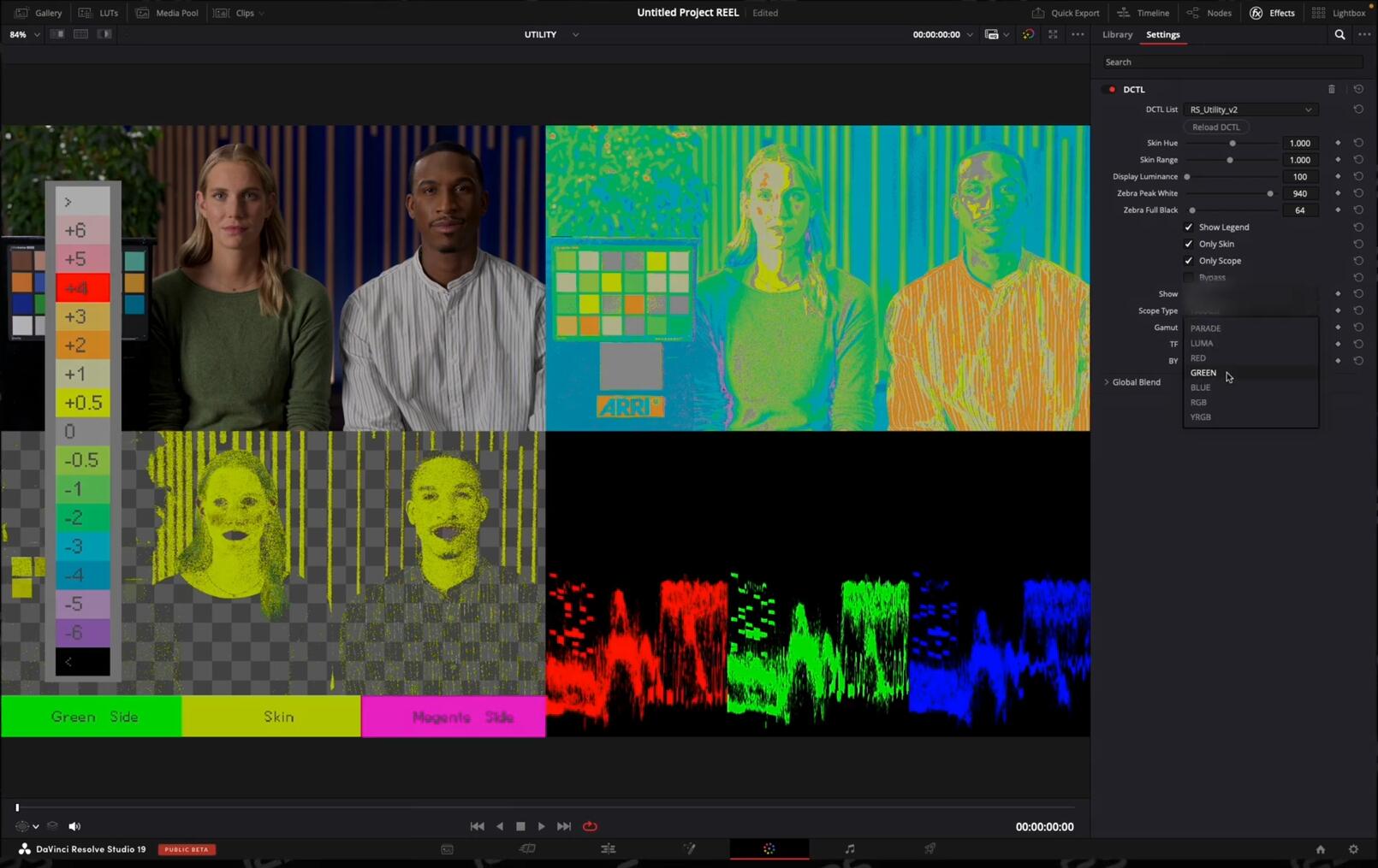 达芬奇插件:完美的肤色范围对比度曝光达芬奇DCTL插件 Ravi Shankar - RS UTILITY DCTL Pro 插件预设 第8张-素材湾丨精选海外优质设计素材资源 达芬奇插件:完美的肤色范围对比度曝光达芬奇DCTL插件 Ravi Shankar - RS UTILITY DCTL Pro 插件预设 sucaiwan.com