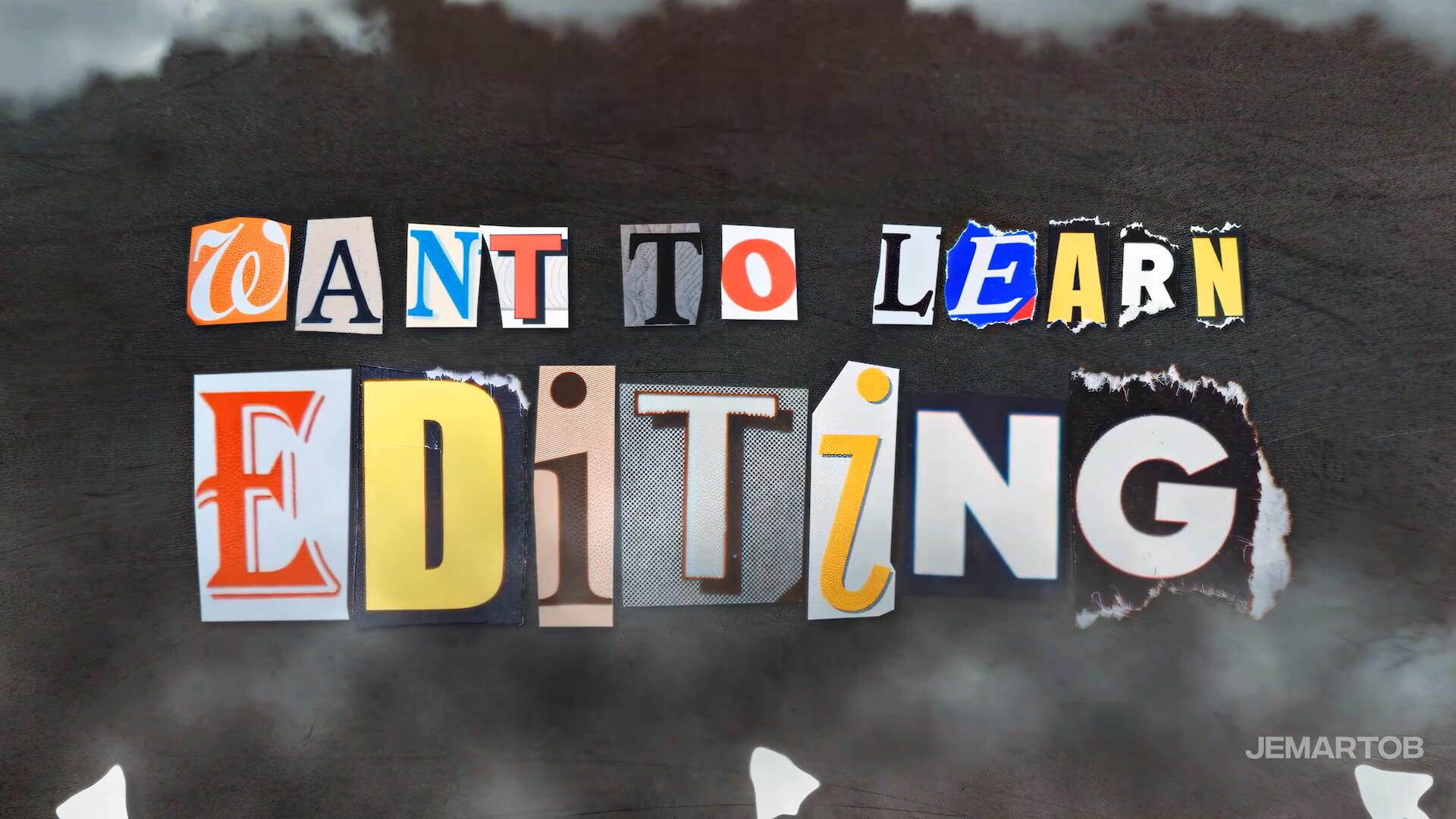 大师课程：动漫剪辑基础视频课程 Jemartob Editing Course - After Effects , sucaiwan.com