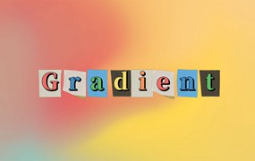 全息霓虹弥散光颗粒渐变液体循环视频背景素材 Gradient