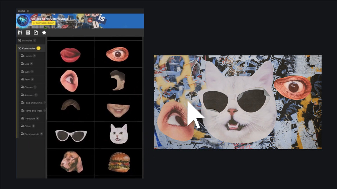 AE脚本:复古美学拼贴艺术创意构图杂志剪切动物数字元素折叠动格动画包 Collage Constructor Bundle 影视音频 第3张-素材湾丨精选海外优质设计素材资源 AE脚本:复古美学拼贴艺术创意构图杂志剪切动物数字元素折叠动格动画包 Collage Constructor Bundle 影视音频 sucaiwan.com