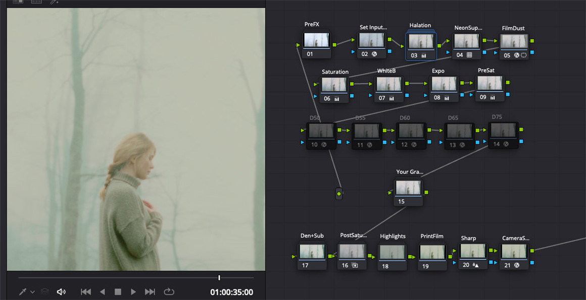 『胶片模拟』CINESTILL 800T 复古柯达胶片模拟色调光晕仿真达芬奇调色节点 CINESTILL 800T Power Grade for Professional Color Grading in DaVinci Resolve Studio 插件预设 第4张-素材湾丨精选海外优质设计素材资源 『胶片模拟』CINESTILL 800T 复古柯达胶片模拟色调光晕仿真达芬奇调色节点 CINESTILL 800T Power Grade for Professional Color Grading in DaVinci Resolve Studio 插件预设 sucaiwan.com