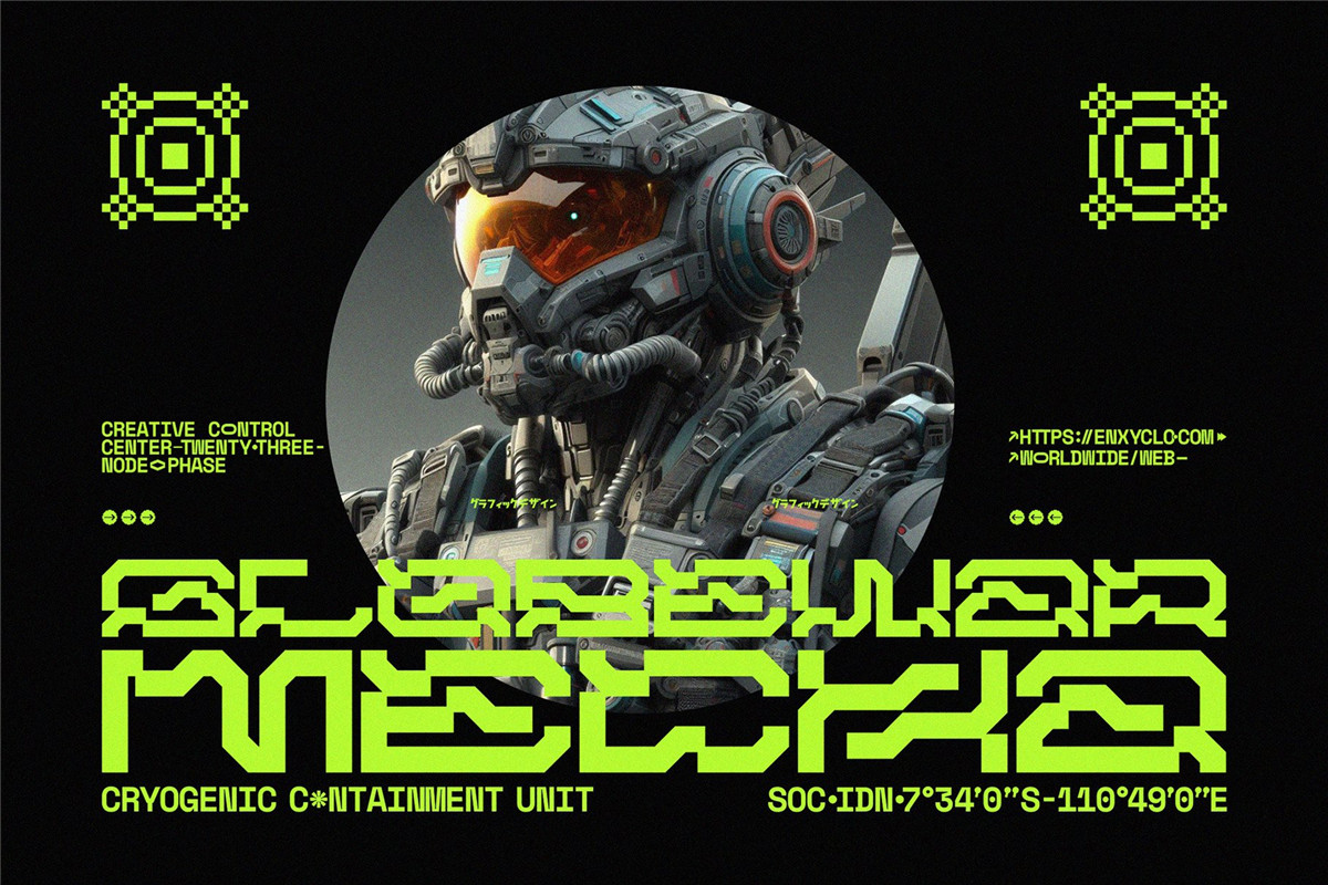 赛博朋克机甲机能科幻硬机械概念海报创意排版电竞游戏网站徽标设计机甲装饰英文字体 NCL Graxebeosa Expanded Cyberpunk Futuristic , 第3张-素材湾丨精选海外优质设计素材资源 赛博朋克机甲机能科幻硬机械概念海报创意排版电竞游戏网站徽标设计机甲装饰英文字体 NCL Graxebeosa Expanded Cyberpunk Futuristic , sucaiwan.com