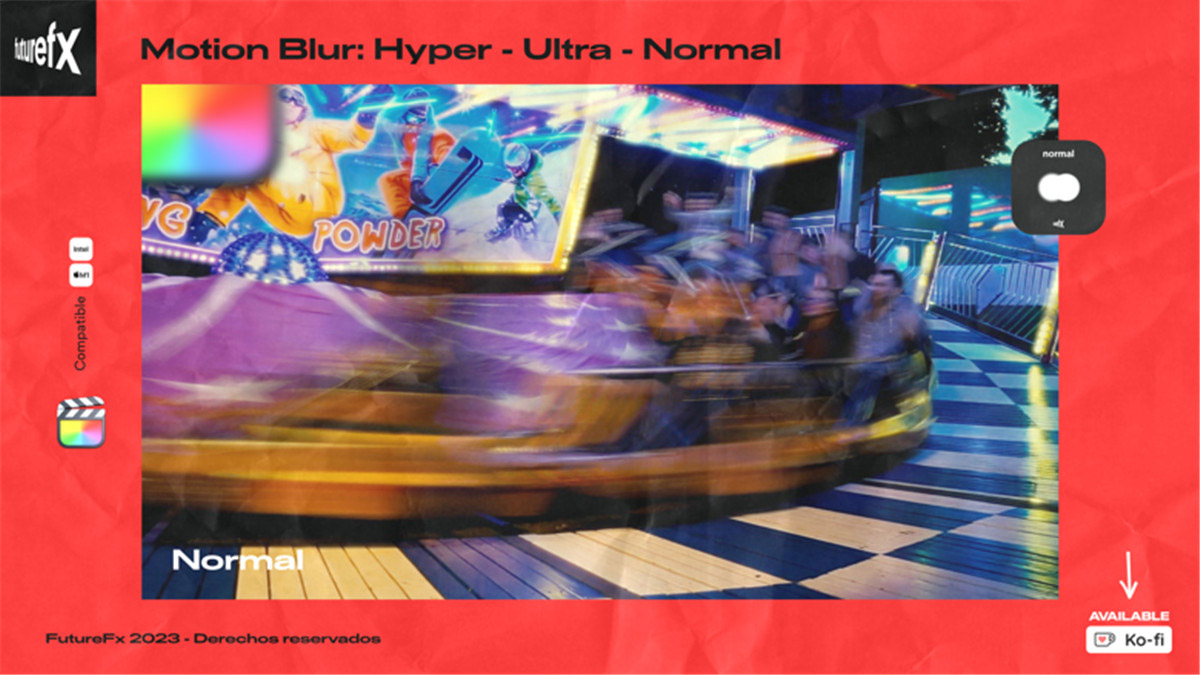 FCPX插件:动态视频运动模糊拖尾视觉特效预设 , 第3张-素材湾丨精选海外优质设计素材资源 FCPX插件:动态视频运动模糊拖尾视觉特效预设 , sucaiwan.com