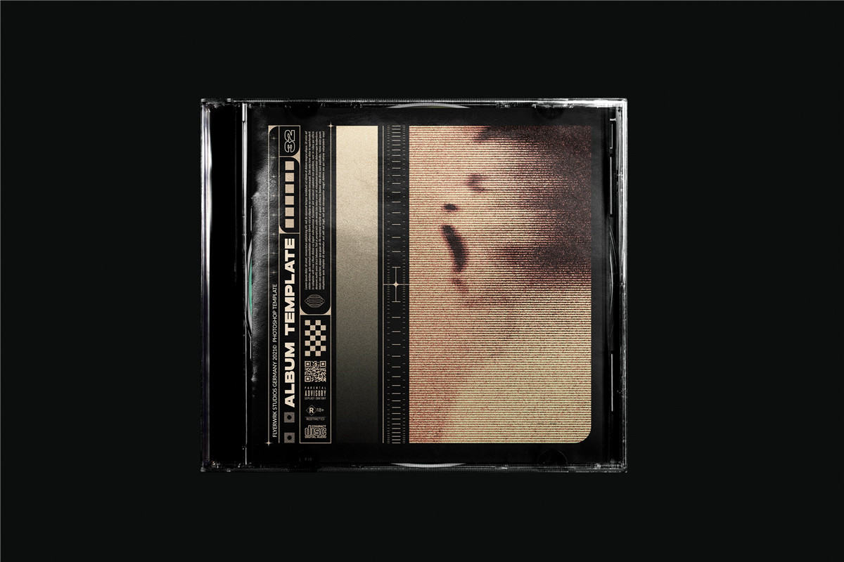 老式情绪电影氛围黑色污迹颗粒纸纹理海报封面效果PSD样机+PS动作 Smudged Gloomy Photoshop Kit , 第10张-素材湾丨精选海外优质设计素材资源 老式情绪电影氛围黑色污迹颗粒纸纹理海报封面效果PSD样机+PS动作 Smudged Gloomy Photoshop Kit , sucaiwan.com