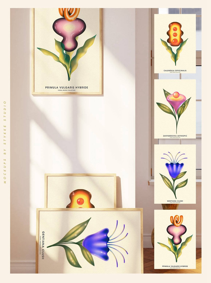 ANA&YVY 87款前卫潮流抽象艺术复古绘画迷幻渐变视觉海报设计PS分层+PNG素材 The Modern Gallery Postmodern Retro 图片素材 第6张-素材湾丨精选海外优质设计素材资源 ANA&YVY 87款前卫潮流抽象艺术复古绘画迷幻渐变视觉海报设计PS分层+PNG素材 The Modern Gallery Postmodern Retro 图片素材 sucaiwan.com