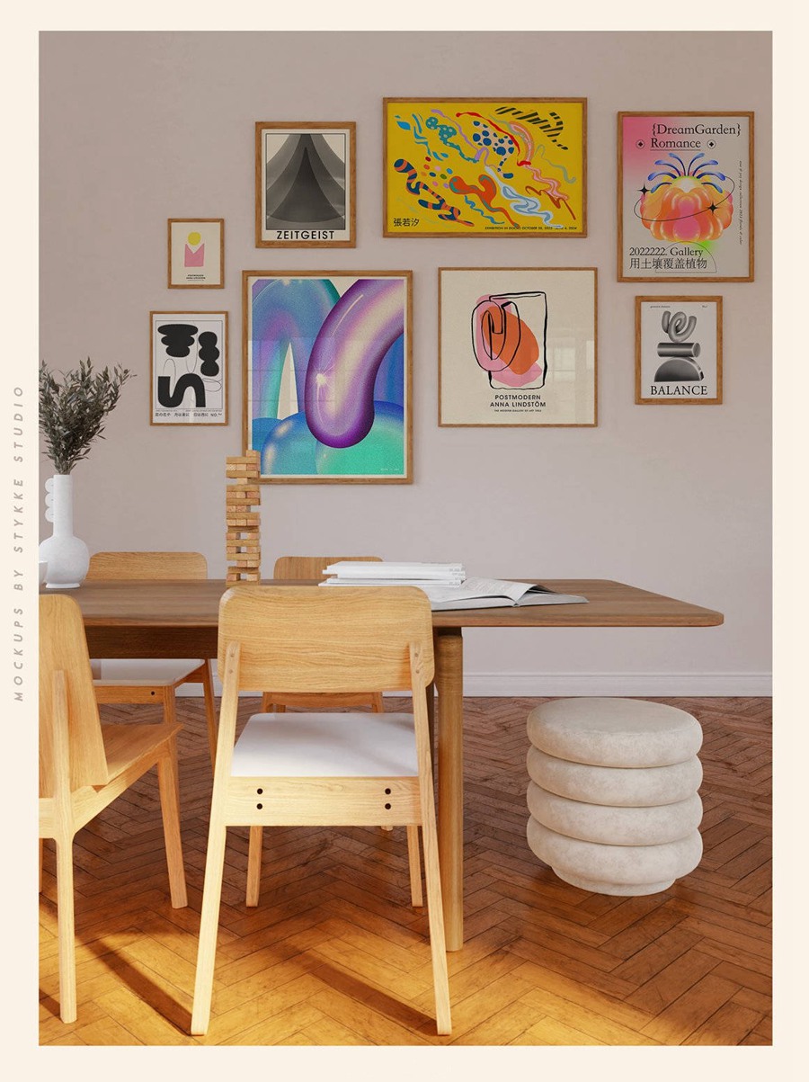 ANA&YVY 87款前卫潮流抽象艺术复古绘画迷幻渐变视觉海报设计PS分层+PNG素材 The Modern Gallery Postmodern Retro 图片素材 第12张-素材湾丨精选海外优质设计素材资源 ANA&YVY 87款前卫潮流抽象艺术复古绘画迷幻渐变视觉海报设计PS分层+PNG素材 The Modern Gallery Postmodern Retro 图片素材 sucaiwan.com