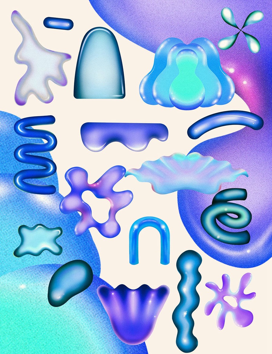 ANA&YVY 87款前卫潮流抽象艺术复古绘画迷幻渐变视觉海报设计PS分层+PNG素材 The Modern Gallery Postmodern Retro 图片素材 第13张-素材湾丨精选海外优质设计素材资源 ANA&YVY 87款前卫潮流抽象艺术复古绘画迷幻渐变视觉海报设计PS分层+PNG素材 The Modern Gallery Postmodern Retro 图片素材 sucaiwan.com