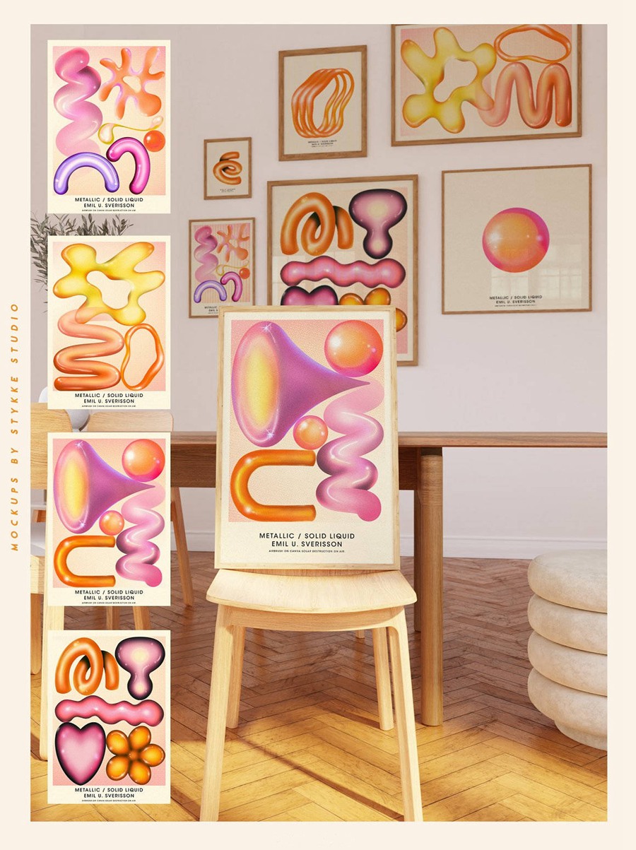 ANA&YVY 87款前卫潮流抽象艺术复古绘画迷幻渐变视觉海报设计PS分层+PNG素材 The Modern Gallery Postmodern Retro 图片素材 第15张-素材湾丨精选海外优质设计素材资源 ANA&YVY 87款前卫潮流抽象艺术复古绘画迷幻渐变视觉海报设计PS分层+PNG素材 The Modern Gallery Postmodern Retro 图片素材 sucaiwan.com