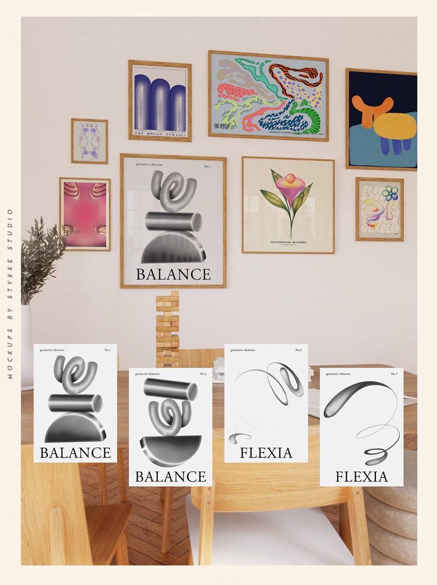 ANA&YVY 87款前卫潮流抽象艺术复古绘画迷幻渐变视觉海报设计PS分层+PNG素材 The Modern Gallery Postmodern Retro 图片素材 第19张-素材湾丨精选海外优质设计素材资源 ANA&YVY 87款前卫潮流抽象艺术复古绘画迷幻渐变视觉海报设计PS分层+PNG素材 The Modern Gallery Postmodern Retro 图片素材 sucaiwan.com