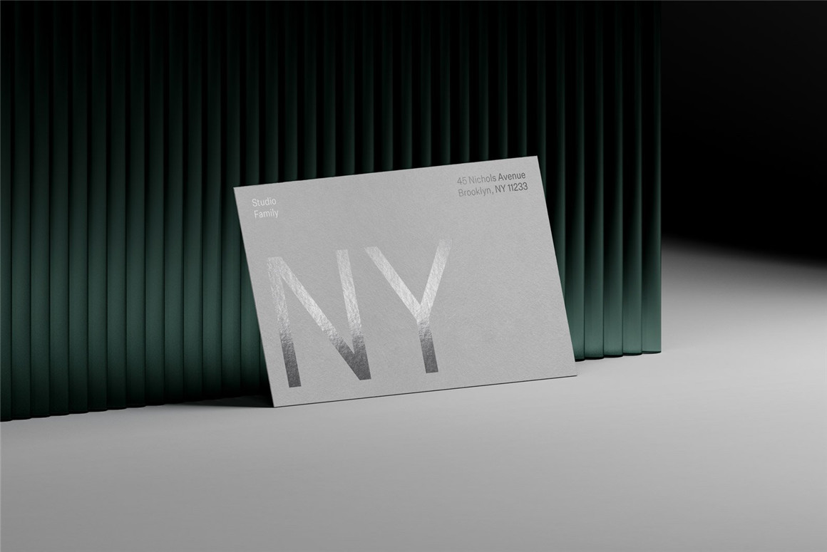 Studio Family 24款高级质感品牌VI提案logo名片海报单张展示PS样机模板 Branding Mockup Collection Studio Family 样机素材 sucaiwan.com