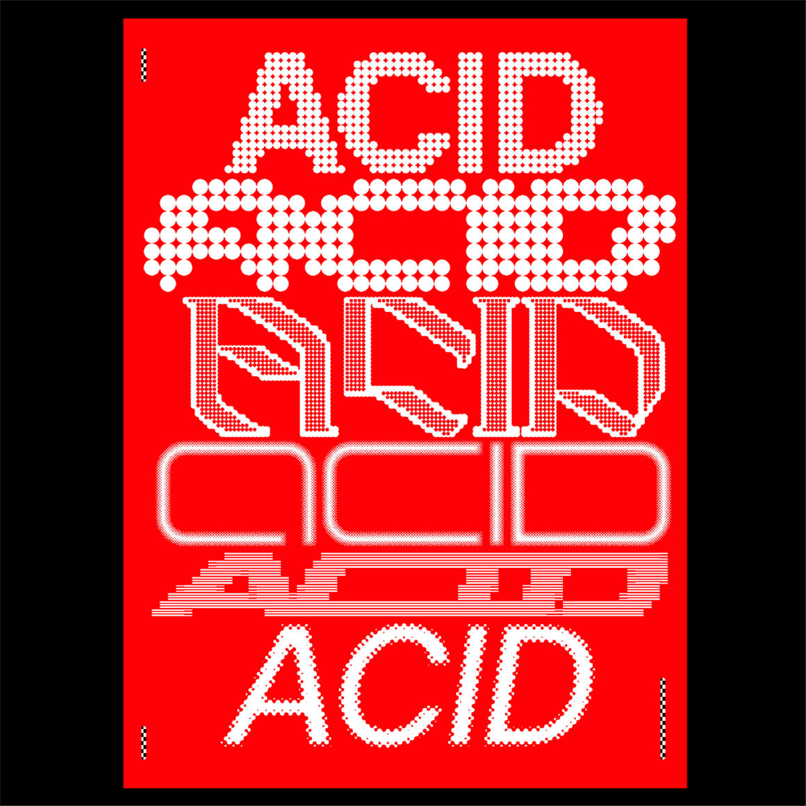 Timur Zima 酸性黑白半调抽象艺术蒸汽波点噪点肌理颗粒PS动作 Playground ACID™ 插件预设 sucaiwan.com