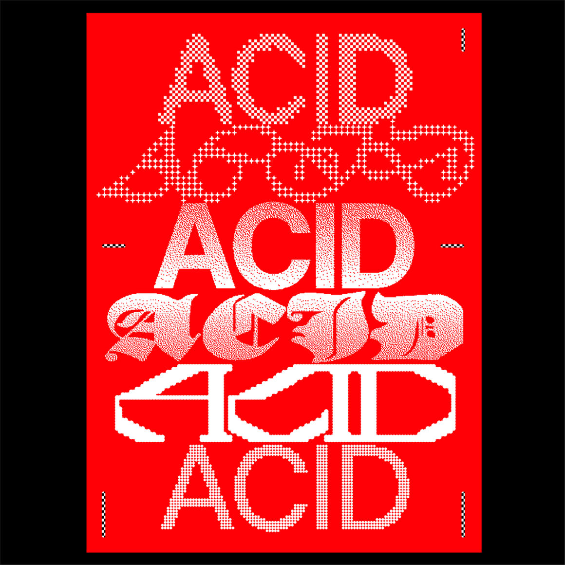Timur Zima 酸性黑白半调抽象艺术蒸汽波点噪点肌理颗粒PS动作 Playground ACID™ 插件预设 sucaiwan.com