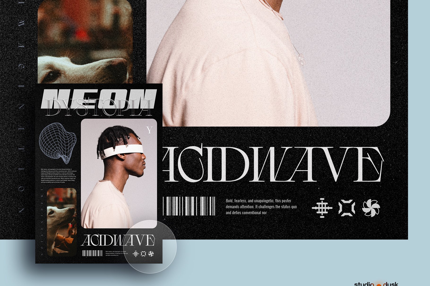 8款赛博朋克未来科技HUD风格海报排版PSD设计模板套装 CYBER POSTER TEMPLATES 设计素材 第2张-素材湾丨精选海外优质设计素材资源 8款赛博朋克未来科技HUD风格海报排版PSD设计模板套装 CYBER POSTER TEMPLATES 设计素材 sucaiwan.com