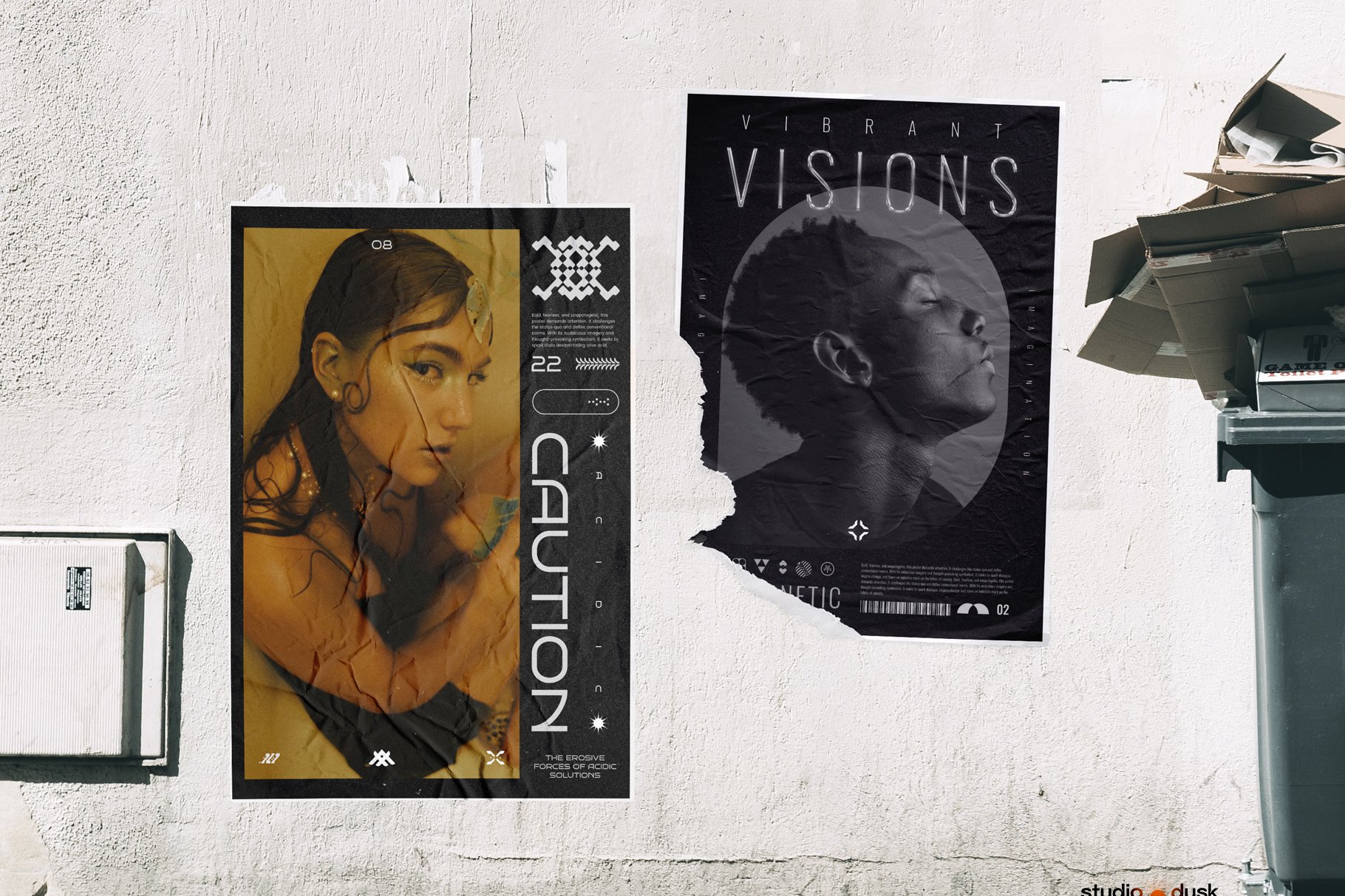 8款赛博朋克未来科技HUD风格海报排版PSD设计模板套装 CYBER POSTER TEMPLATES 设计素材 第6张-素材湾丨精选海外优质设计素材资源 8款赛博朋克未来科技HUD风格海报排版PSD设计模板套装 CYBER POSTER TEMPLATES 设计素材 sucaiwan.com