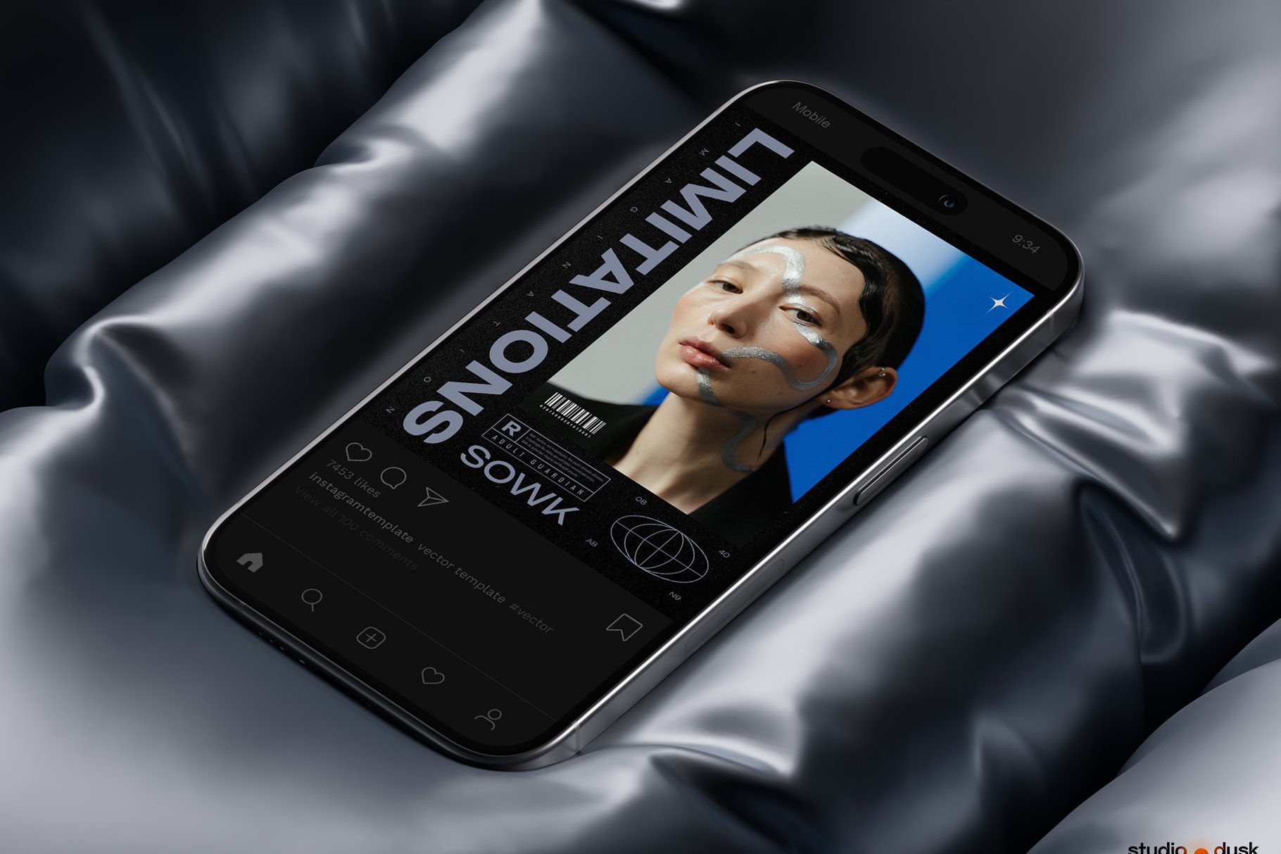 8款赛博朋克未来科技HUD风格海报排版PSD设计模板套装 CYBER POSTER TEMPLATES 设计素材 第7张-素材湾丨精选海外优质设计素材资源 8款赛博朋克未来科技HUD风格海报排版PSD设计模板套装 CYBER POSTER TEMPLATES 设计素材 sucaiwan.com