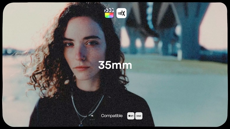 FCPX插件：经典复古Super8/16/35mm胶片美学镜头画面边框视觉效果 , sucaiwan.com