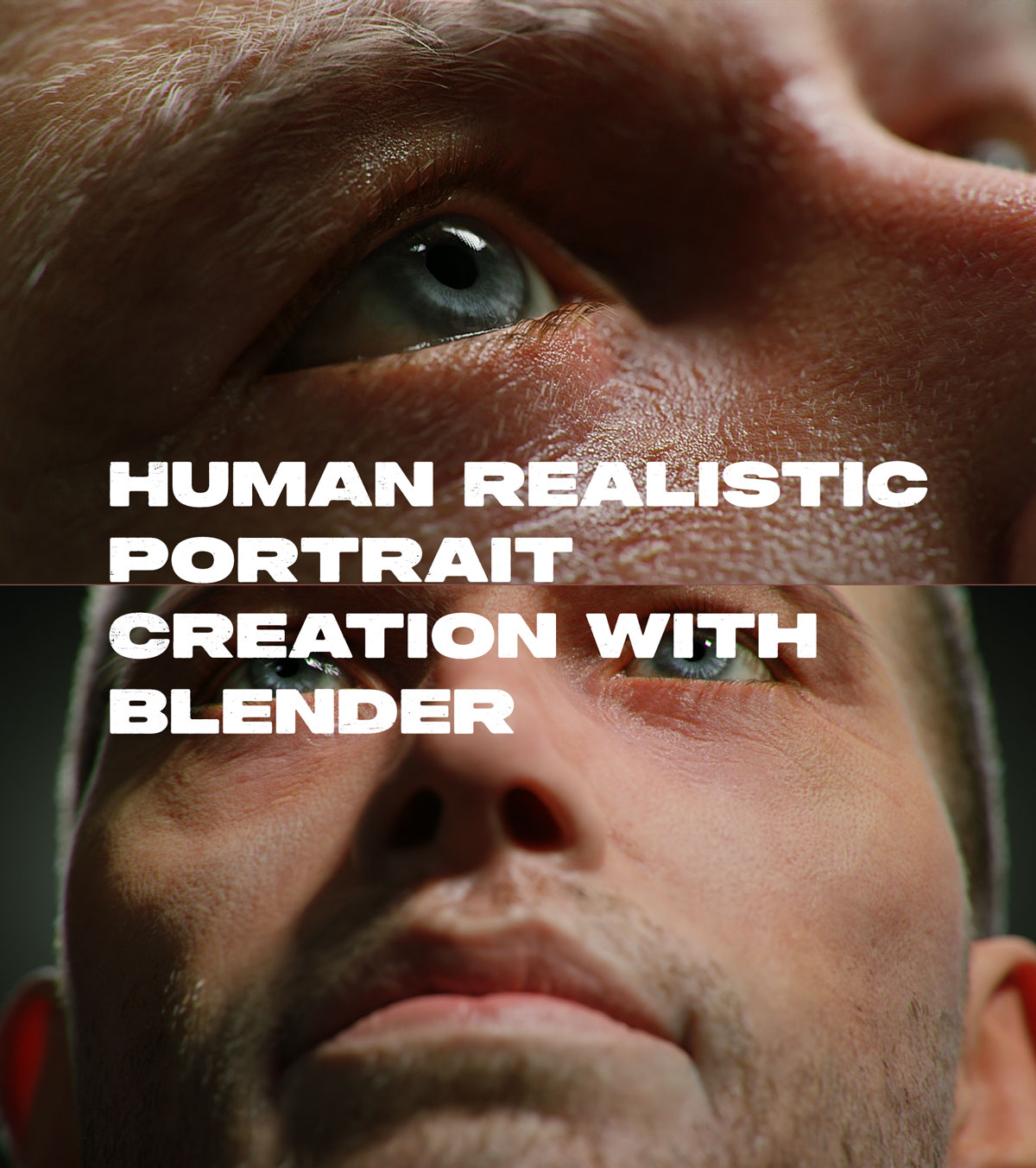 大师课程:Blender真实人物头部肖像雕刻建模贴图材质灯光渲染教程 中文/英文字幕 HUMAN Realistic Portrait Creation with Blender | Release Video , 第1张-素材湾丨精选海外优质设计素材资源 大师课程:Blender真实人物头部肖像雕刻建模贴图材质灯光渲染教程 中文/英文字幕 HUMAN Realistic Portrait Creation with Blender | Release Video , sucaiwan.com