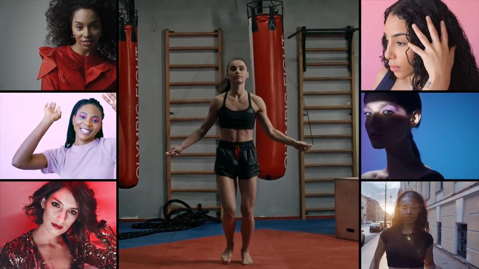 达芬奇模板：简约动态视频划像智能网格分屏动画预设 , sucaiwan.com