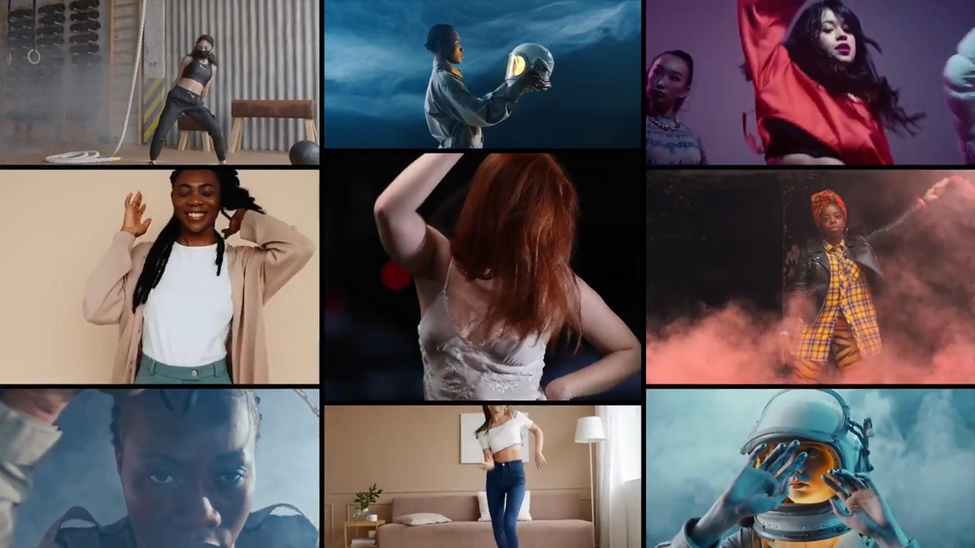 达芬奇模板：简约动态视频划像智能网格分屏动画预设 , sucaiwan.com