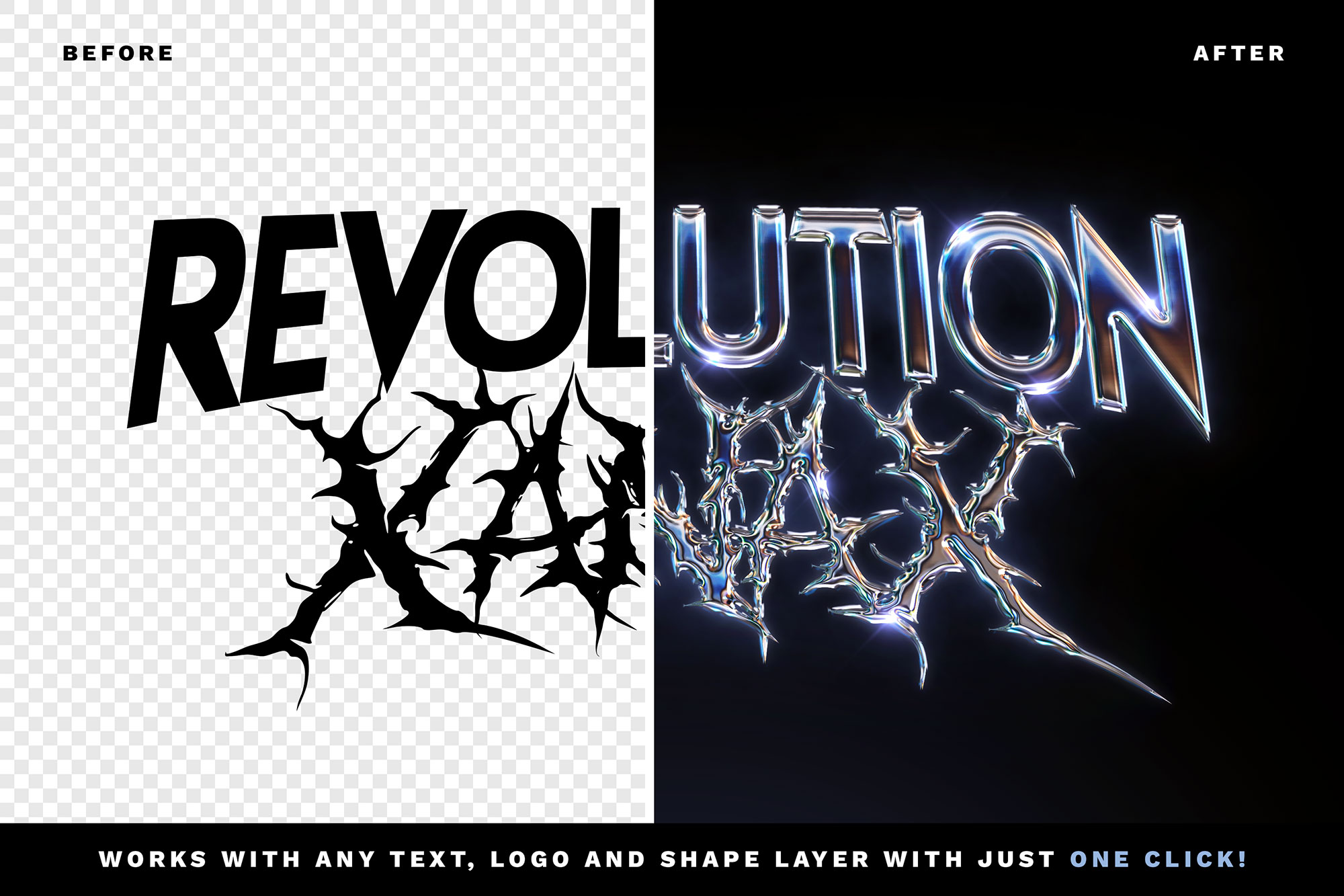 潮流酸性艺术镀铬金属字体特效PSD模板素材 Realistic Metal Chrome Text Effect Vol.7 图片素材 第4张-素材湾丨精选海外优质设计素材资源 潮流酸性艺术镀铬金属字体特效PSD模板素材 Realistic Metal Chrome Text Effect Vol.7 图片素材 sucaiwan.com