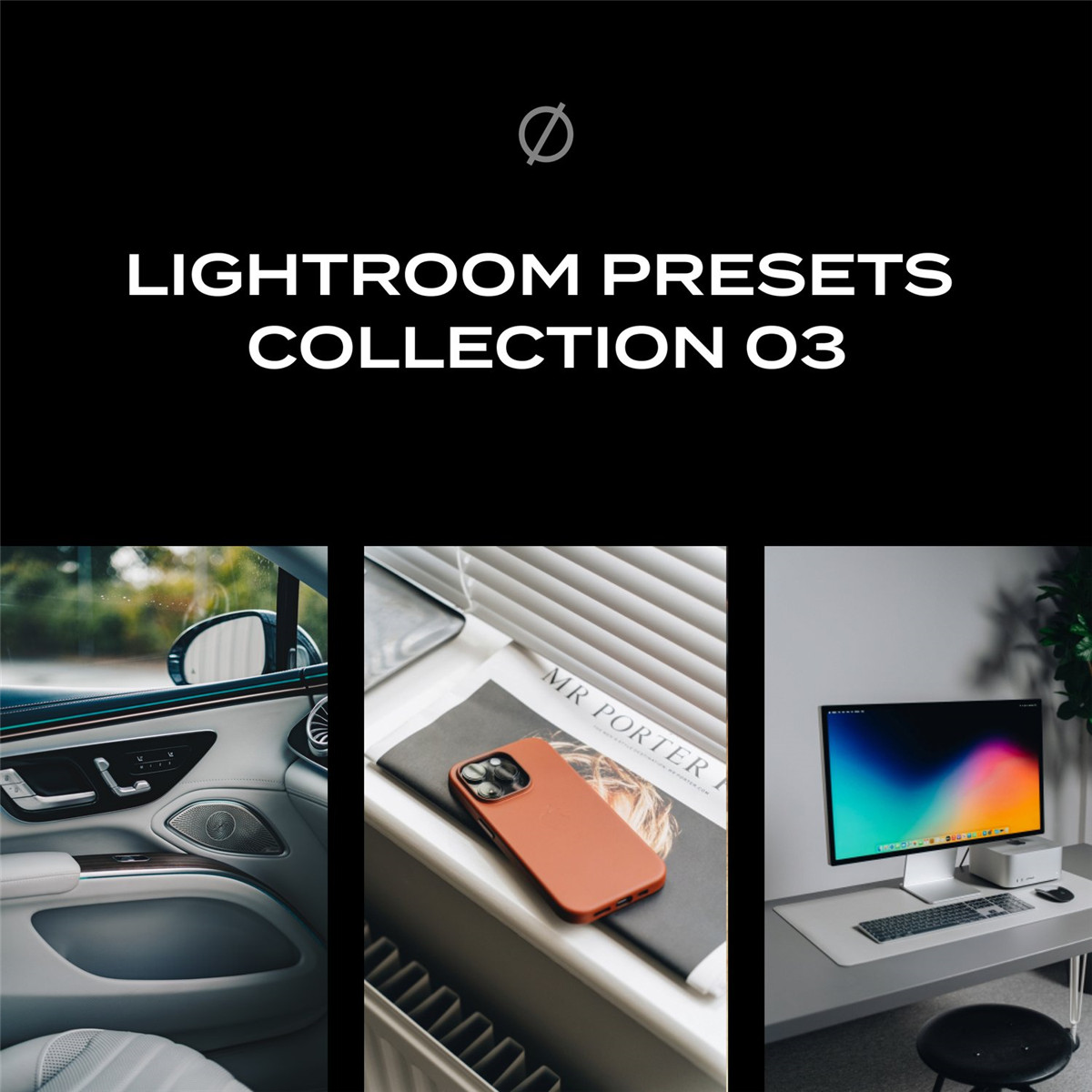 极简主义产品摄影汽车手机PC设备数码产品LR调色预设 Oliur UltraLinx Lightroom Presets Collection 03 插件预设 sucaiwan.com