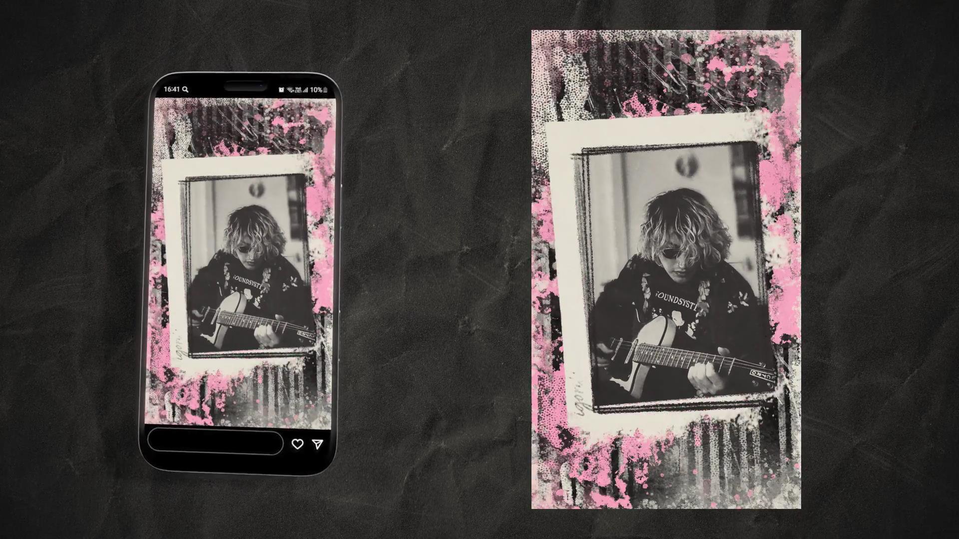 AE模板 潮流说唱摇滚垂直竖版品牌宣传片照片海报动画特效 Pink Grunge Stories 影视音频 第6张-素材湾丨精选海外优质设计素材资源 AE模板 潮流说唱摇滚垂直竖版品牌宣传片照片海报动画特效 Pink Grunge Stories 影视音频 sucaiwan.com