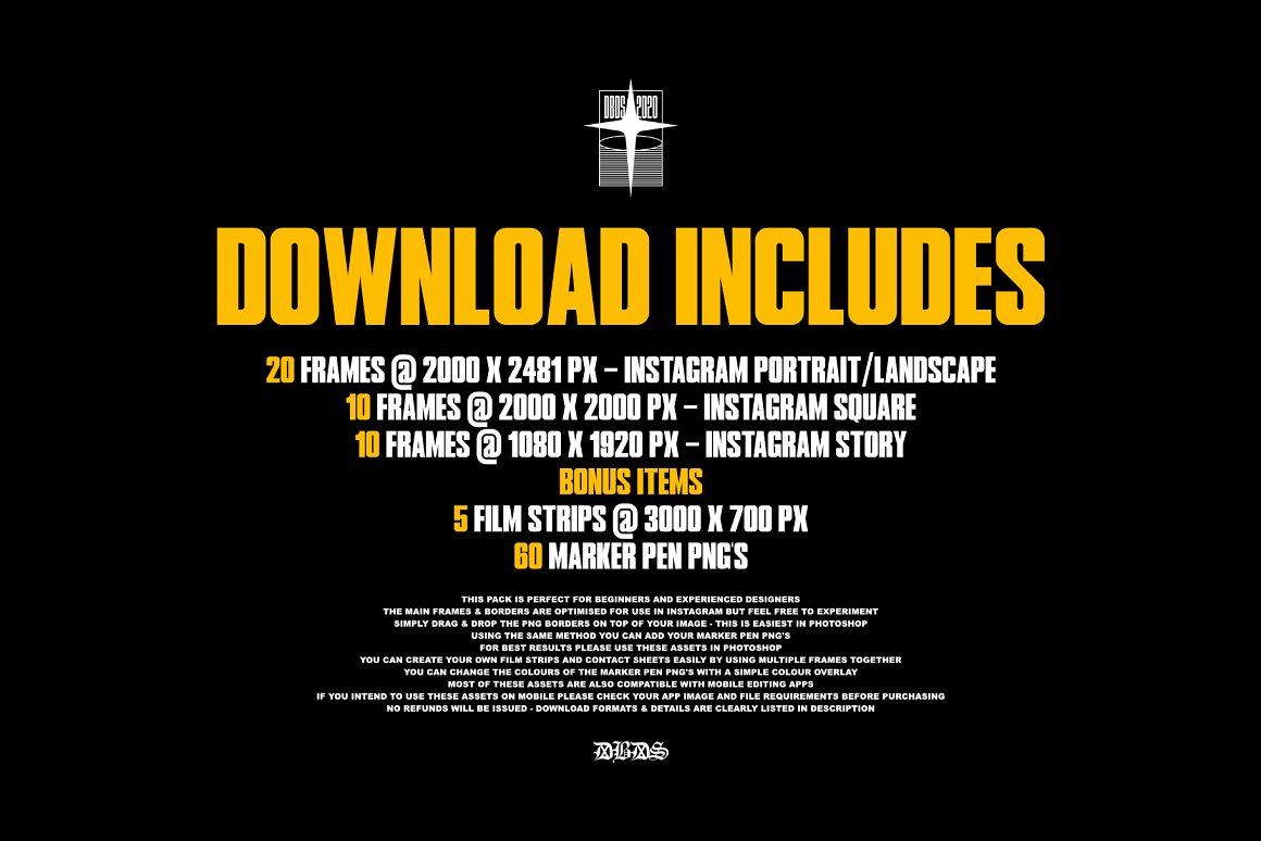 DBSLONDON 复古美学35MM情绪胶片边框条竖屏电影帧PNG素材包 Film Borders & Frames Mega Bundle 图片素材 sucaiwan.com