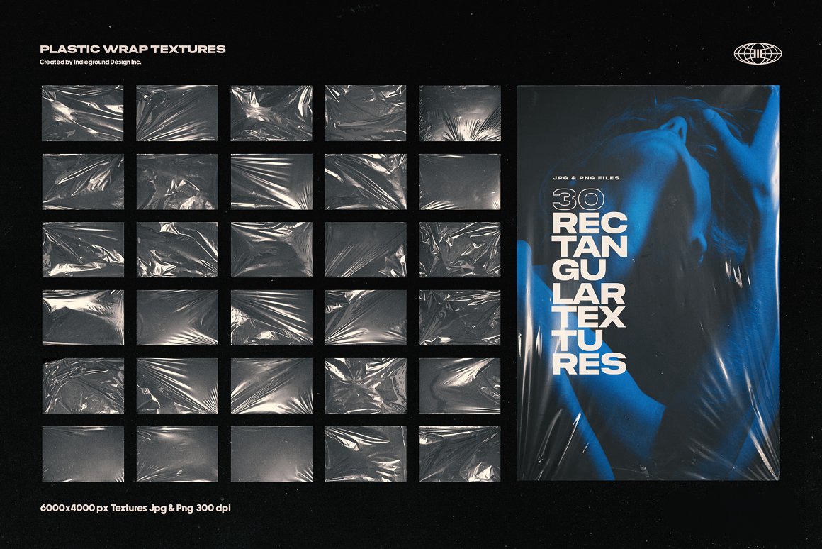 Indieground Design 新潮抽象透明塑料保鲜膜风格化视觉美学海报设计封面PNG叠加素材包 Plastic Textures 图片素材 第2张-素材湾丨精选海外优质设计素材资源 Indieground Design 新潮抽象透明塑料保鲜膜风格化视觉美学海报设计封面PNG叠加素材包 Plastic Textures 图片素材 sucaiwan.com