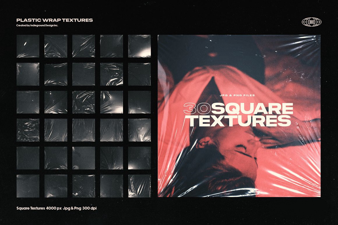 Indieground Design 新潮抽象透明塑料保鲜膜风格化视觉美学海报设计封面PNG叠加素材包 Plastic Textures 图片素材 第6张-素材湾丨精选海外优质设计素材资源 Indieground Design 新潮抽象透明塑料保鲜膜风格化视觉美学海报设计封面PNG叠加素材包 Plastic Textures 图片素材 sucaiwan.com