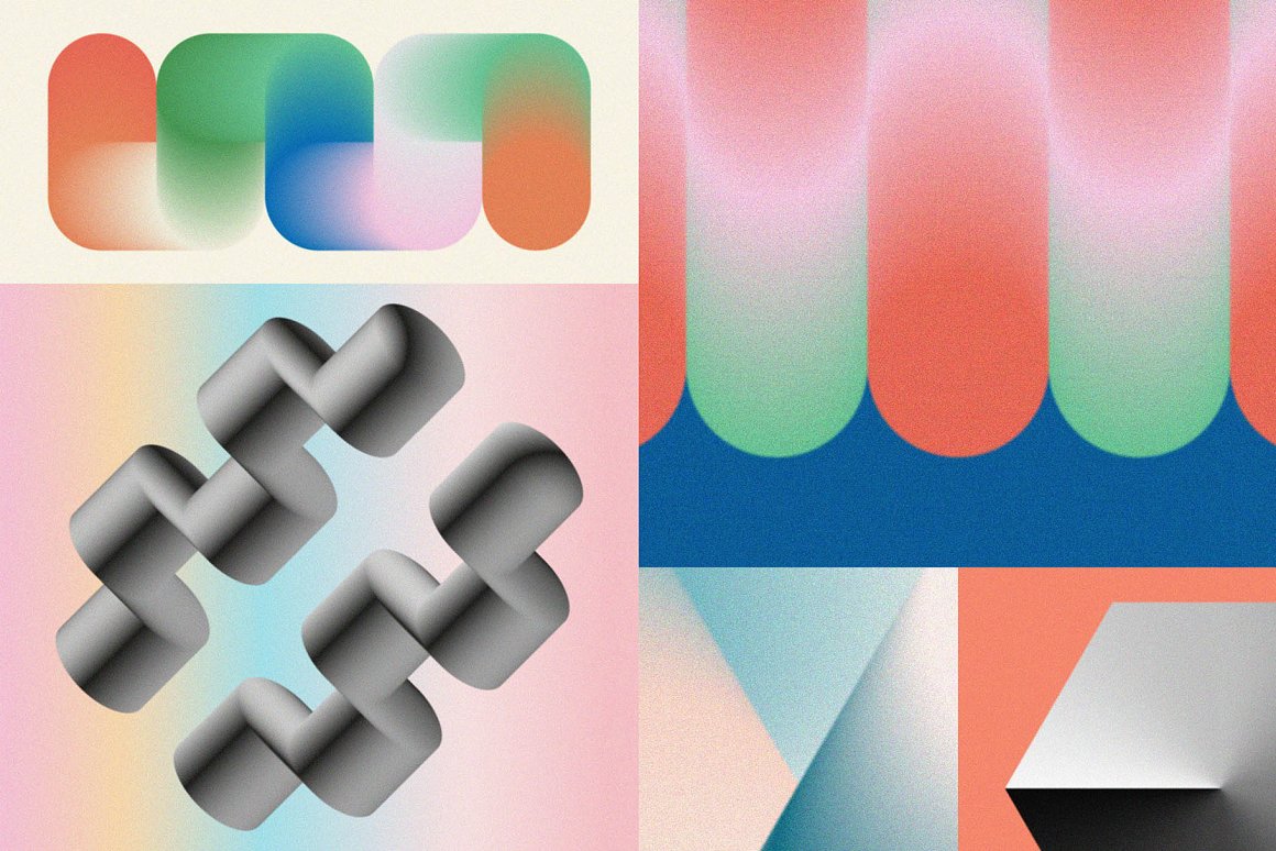 LOROFORM 70个抽象艺术渐变混合噪声几何图形海报背景设计元素包 GRADIENT BLEND NOISE VOL. 1 图片素材 第4张-素材湾丨精选海外优质设计素材资源 LOROFORM 70个抽象艺术渐变混合噪声几何图形海报背景设计元素包 GRADIENT BLEND NOISE VOL. 1 图片素材 sucaiwan.com