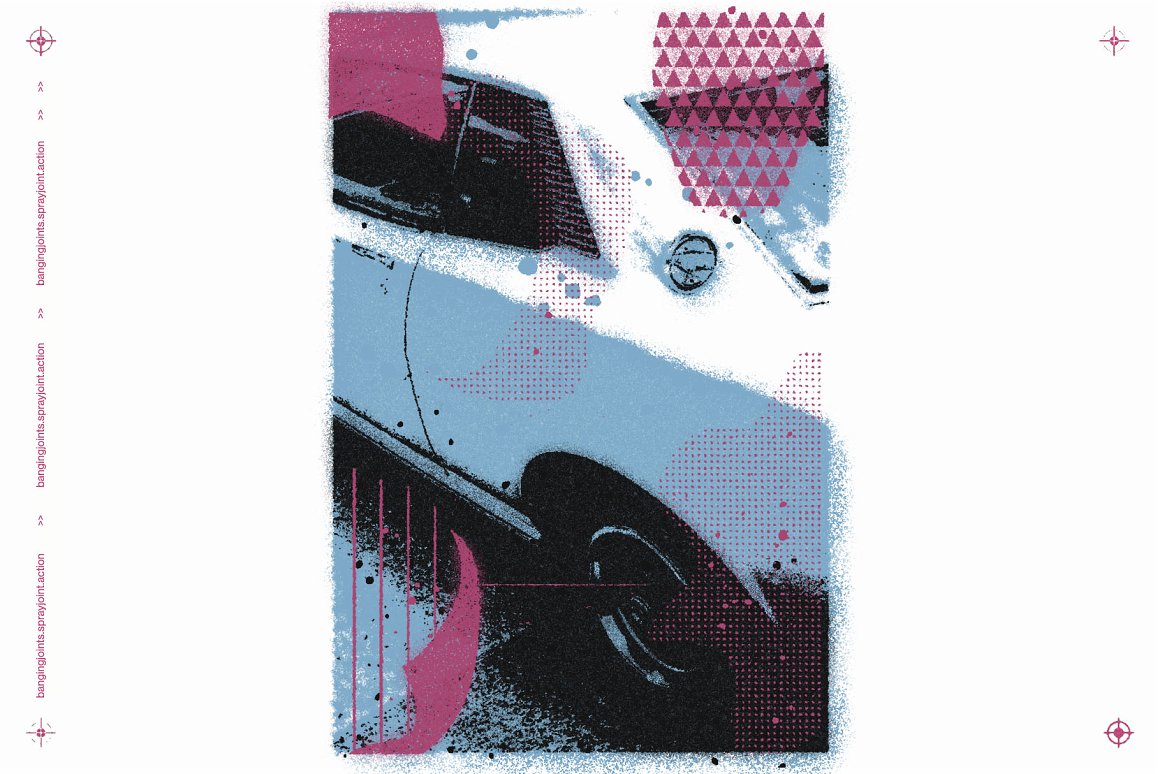 复古做旧街头嘻哈喷漆绘画涂鸦颗粒效果图像照片滤镜PS动作预设 SprayJoint Effect Action 插件预设 第3张-素材湾丨精选海外优质设计素材资源 复古做旧街头嘻哈喷漆绘画涂鸦颗粒效果图像照片滤镜PS动作预设 SprayJoint Effect Action 插件预设 sucaiwan.com