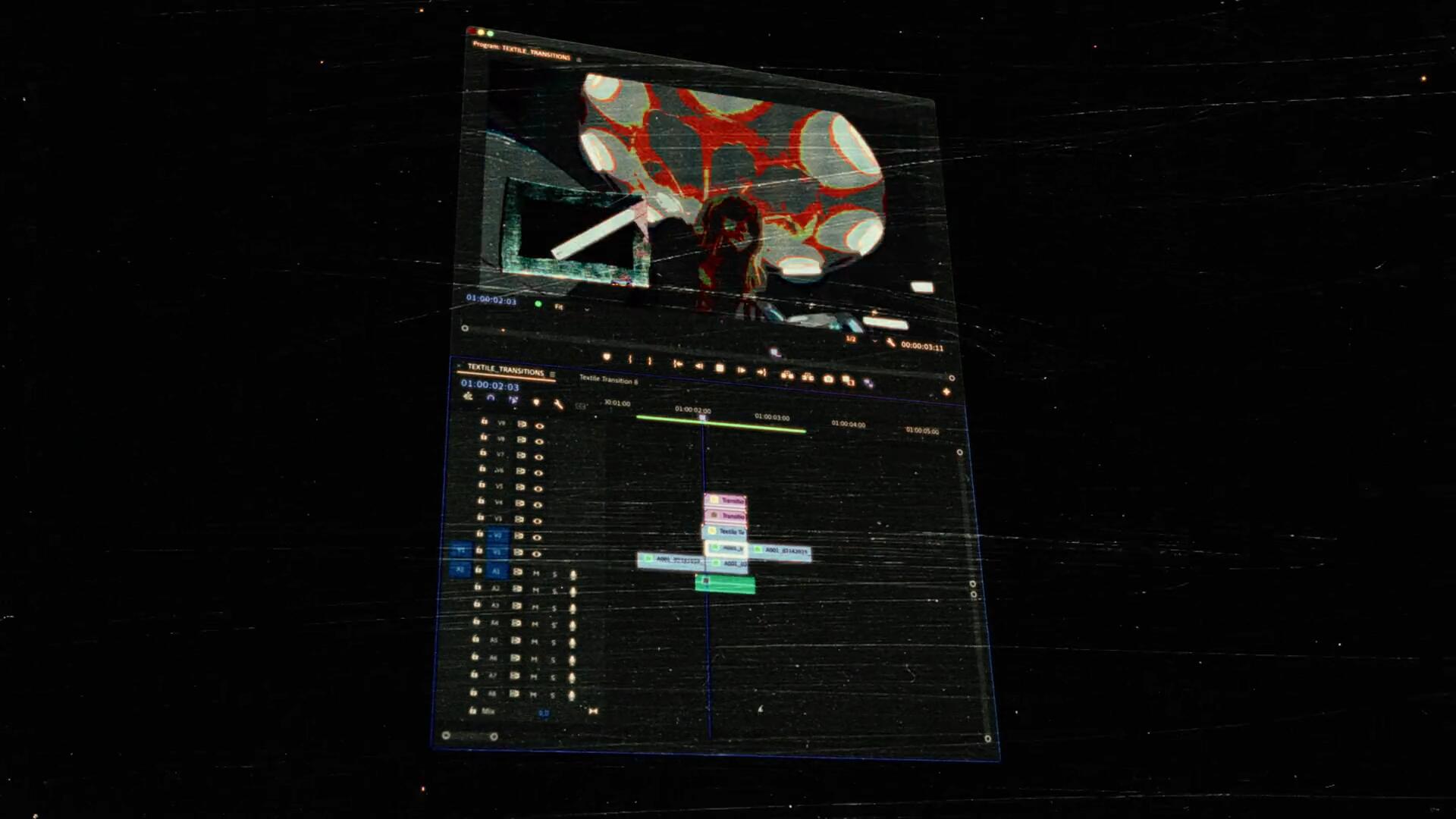 Acidbite – Textile Transitions 41个复古美感布料纺织品纹理磨损做旧划痕纸张边框视频转场+音效素材包 影视音频 第8张-素材湾丨精选海外优质设计素材资源 Acidbite – Textile Transitions 41个复古美感布料纺织品纹理磨损做旧划痕纸张边框视频转场+音效素材包 影视音频 sucaiwan.com