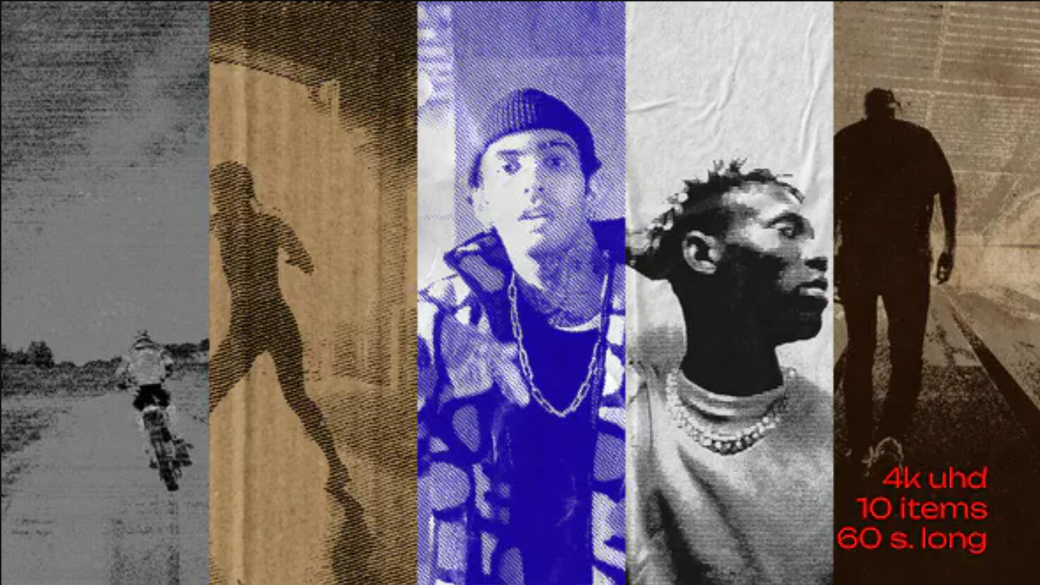 AE模板:老式做旧半色调印刷混合纹理打印噪点污迹肌理褶皱纸张开场片头模板 , 第1张-素材湾丨精选海外优质设计素材资源 AE模板:老式做旧半色调印刷混合纹理打印噪点污迹肌理褶皱纸张开场片头模板 , sucaiwan.com