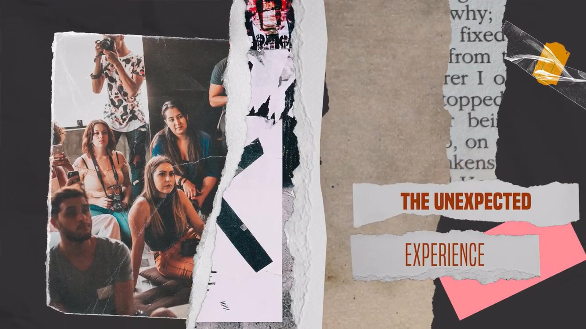 Shredding News 4K 复古艺术撕纸拼贴风格VLOG视频品牌广告开场片头动画效果AE模板/PR模板/FCPX插件 , 第4张-素材湾丨精选海外优质设计素材资源 Shredding News 4K 复古艺术撕纸拼贴风格VLOG视频品牌广告开场片头动画效果AE模板/PR模板/FCPX插件 , sucaiwan.com