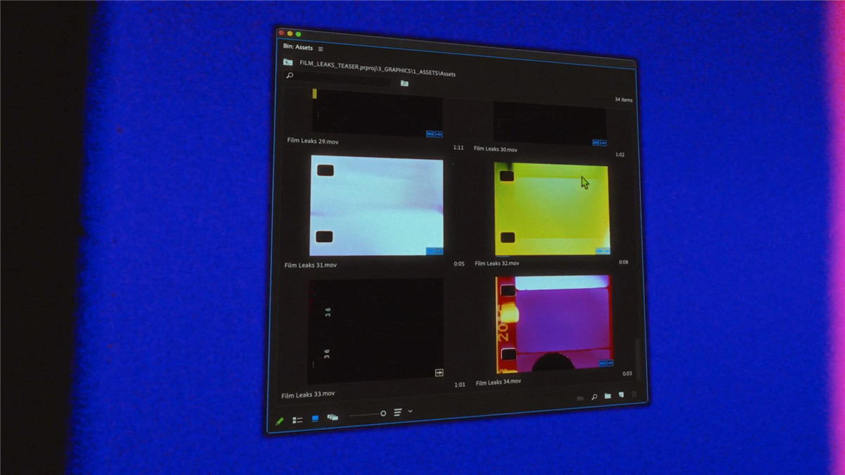 AcidBite - Film Leaks 34种复古16mm彩色胶片泄露叠加纹理转场过渡MOV视频素材 影视音频 sucaiwan.com