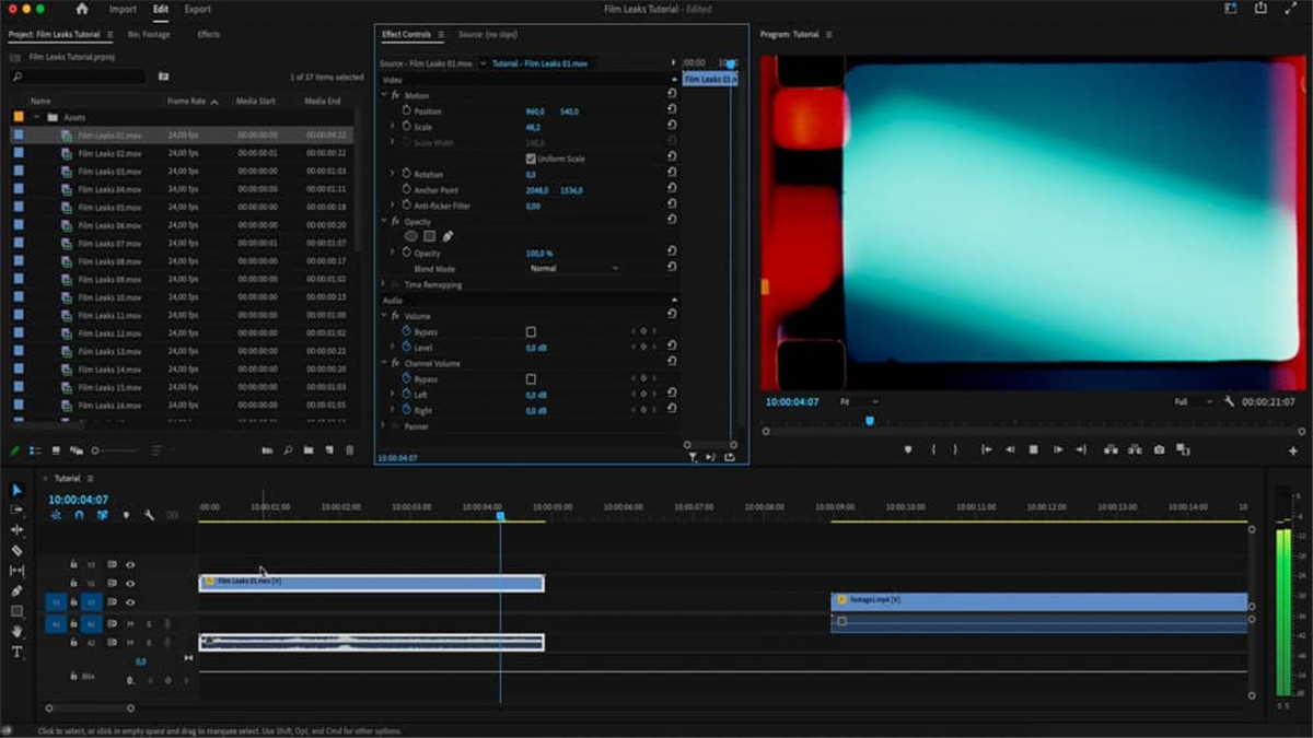 AcidBite - Film Leaks 34种复古16mm彩色胶片泄露叠加纹理转场过渡MOV视频素材 影视音频 sucaiwan.com