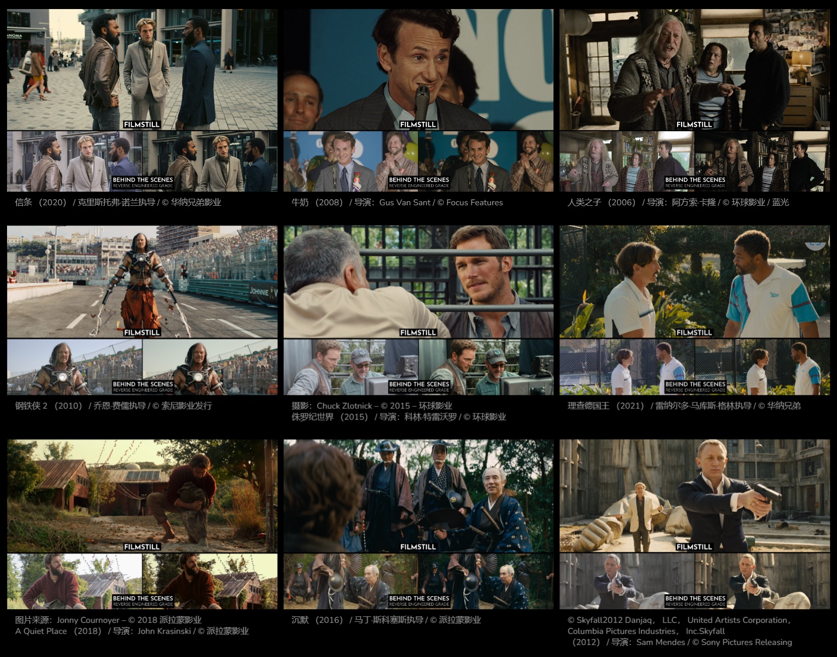 MONONODES - REVERSE ENGINEERING THE GRADE 真实胶片电影剧照逆向还原胶片色彩外观全流程大师课程 设计教程 sucaiwan.com