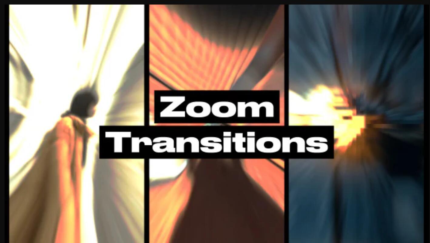 FCPX插件：12种抖音小红书竖屏缩放变焦转场过渡 , sucaiwan.com