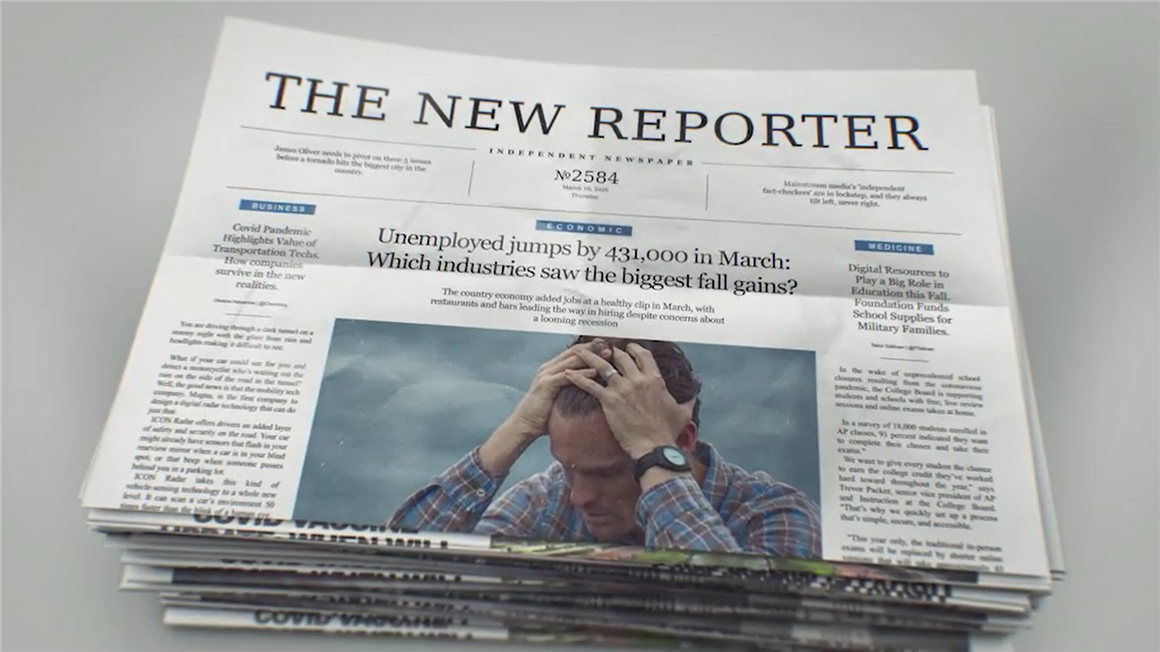 AE模板：复古真实头版标题文章4K杂志报纸特写新闻报道设计排版电影片头模板 Breaking News Photoreal Newspaper 4k 影视音频 sucaiwan.com