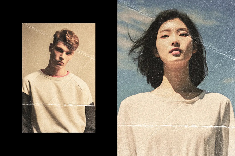 复古做旧折痕划痕灰尘纹理人像图片修图PS特效滤镜插件样机模板 Vintage Crumpled Paper Photo Effect 插件预设 第2张-素材湾丨精选海外优质设计素材资源 复古做旧折痕划痕灰尘纹理人像图片修图PS特效滤镜插件样机模板 Vintage Crumpled Paper Photo Effect 插件预设 sucaiwan.com