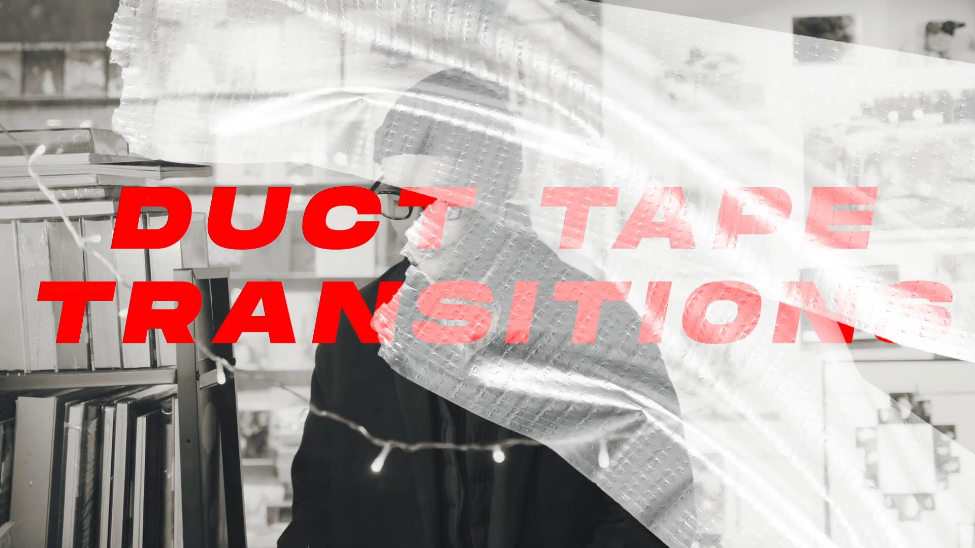 达芬奇模板：复古做旧嘻哈风格纸张胶带褶皱拼贴艺术转场过渡包 , sucaiwan.com