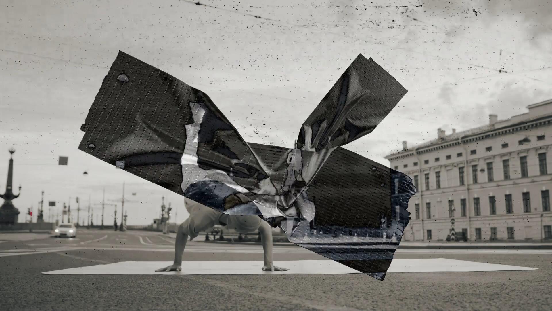 达芬奇模板：复古做旧嘻哈风格纸张胶带褶皱拼贴艺术转场过渡包 , sucaiwan.com