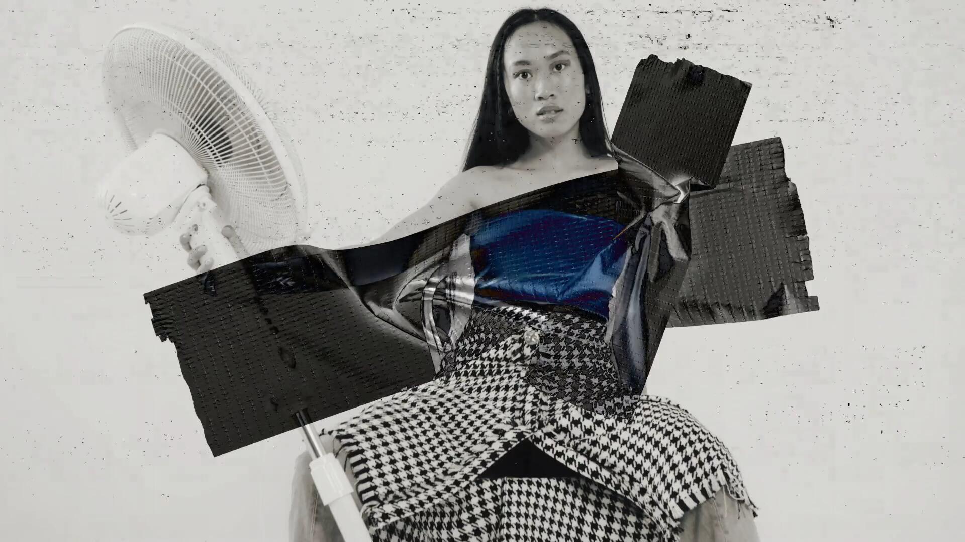 达芬奇模板：复古做旧嘻哈风格纸张胶带褶皱拼贴艺术转场过渡包 , sucaiwan.com