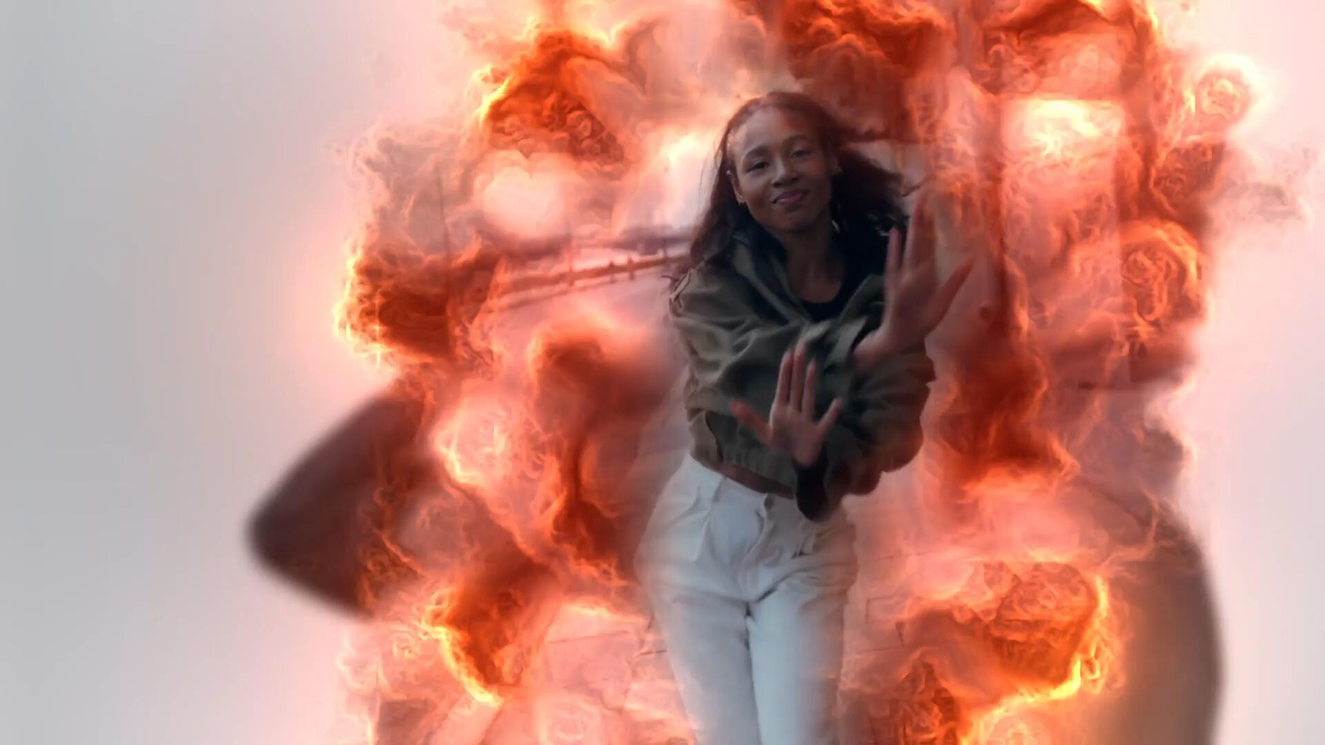 达芬奇预设：嘻哈运动爆炸人物物体冻结帧定格效果预设 , sucaiwan.com