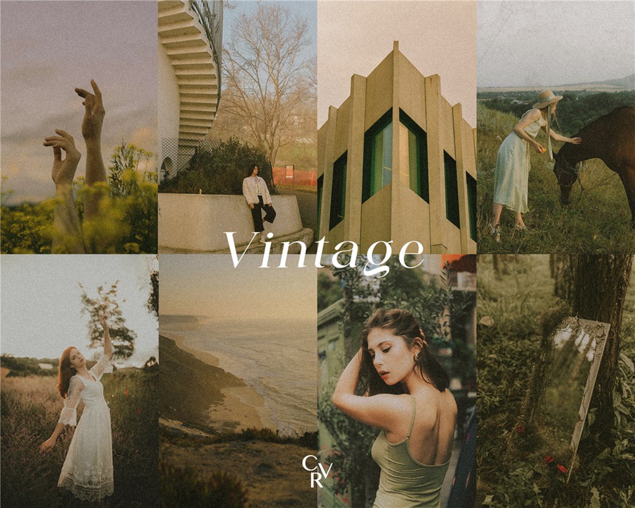 复古墨绿色调氛围胶片颗粒人像旅拍LR调色预设 , 第1张-素材湾丨精选海外优质设计素材资源 复古墨绿色调氛围胶片颗粒人像旅拍LR调色预设 , sucaiwan.com