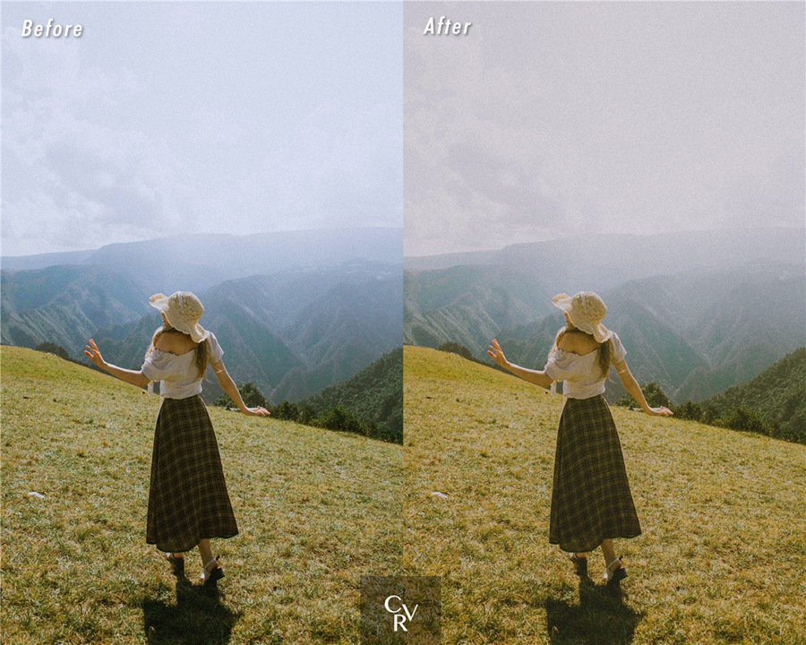 复古墨绿色调氛围胶片颗粒人像旅拍LR调色预设 , 第2张-素材湾丨精选海外优质设计素材资源 复古墨绿色调氛围胶片颗粒人像旅拍LR调色预设 , sucaiwan.com