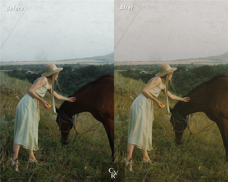 复古墨绿色调氛围胶片颗粒人像旅拍LR调色预设 , 第3张-素材湾丨精选海外优质设计素材资源 复古墨绿色调氛围胶片颗粒人像旅拍LR调色预设 , sucaiwan.com