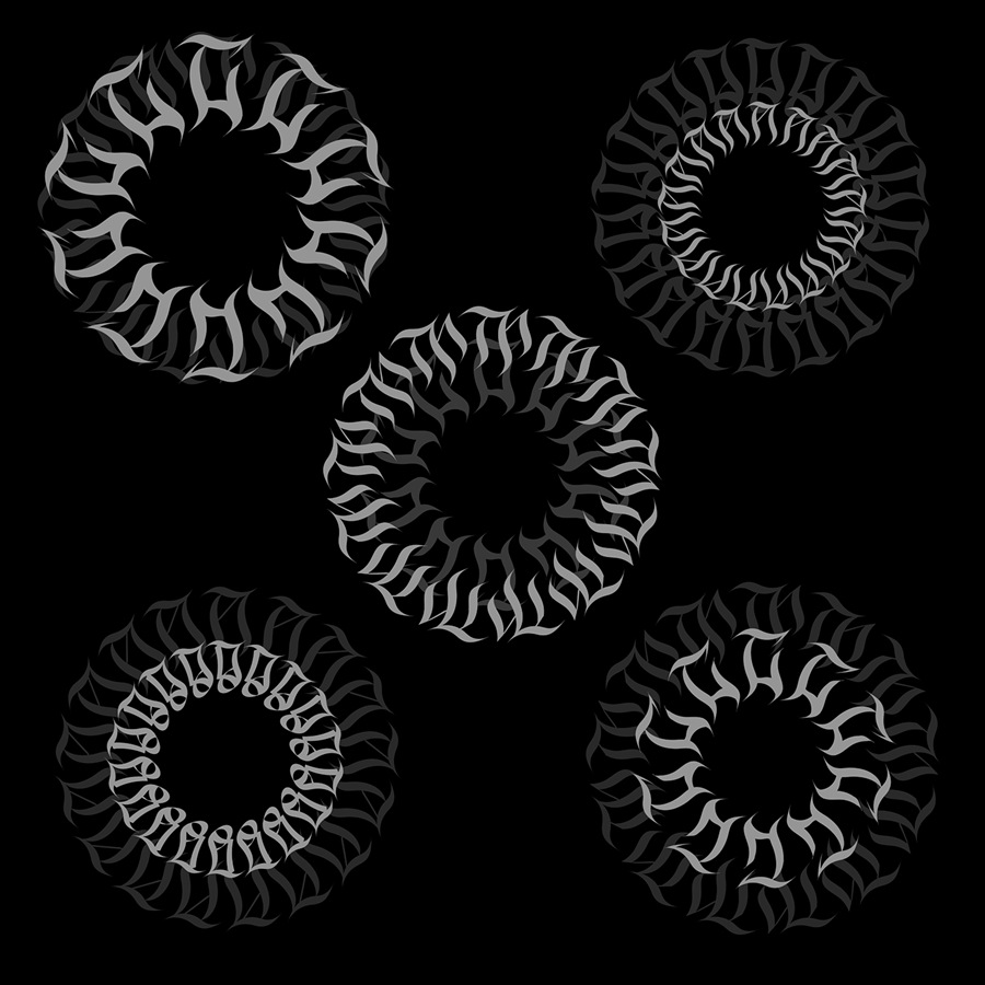 高质量现代优雅哥特式美学锐利英文书法字体 REVENGE FONT 设计素材 sucaiwan.com